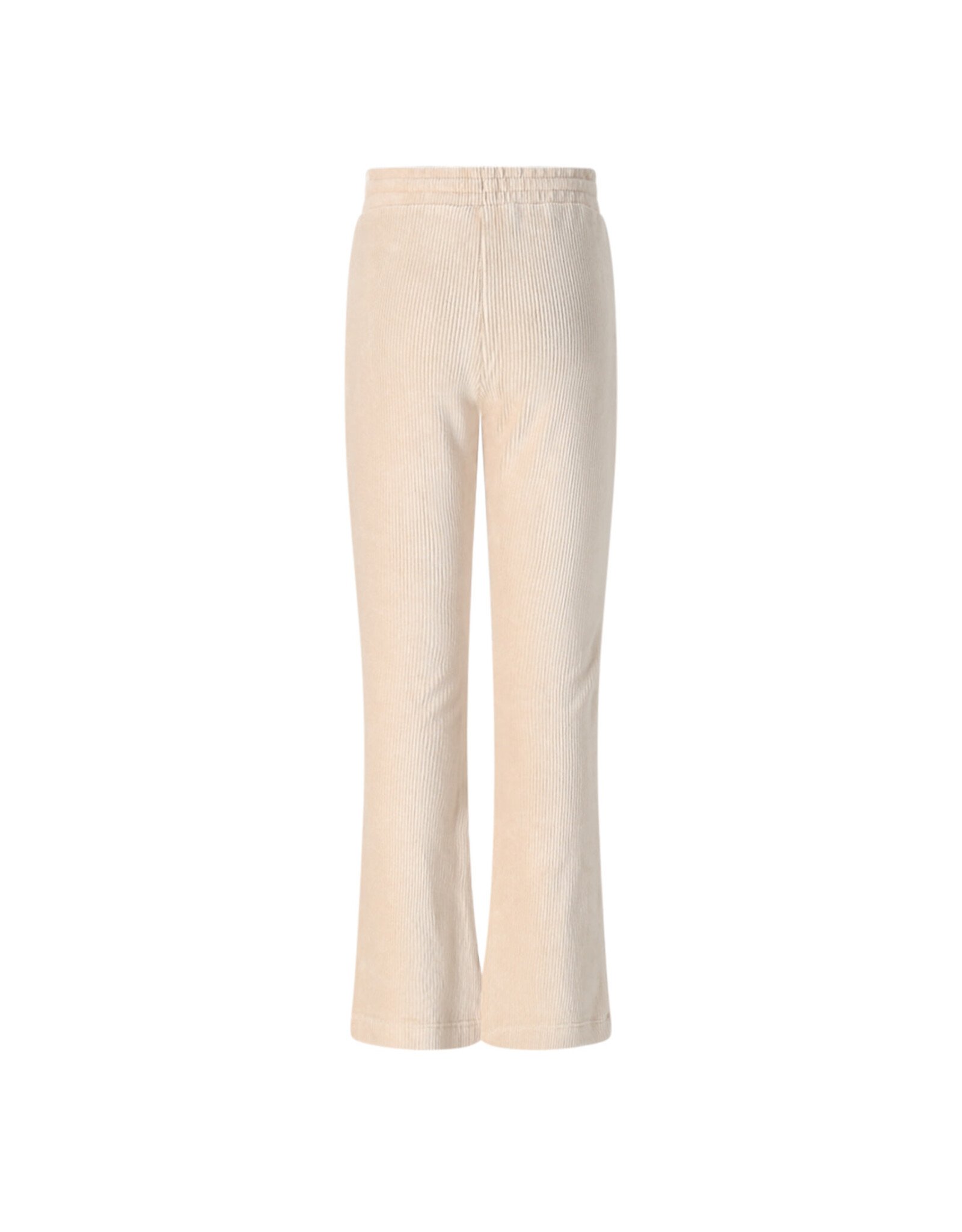Nono Sady Velvet Rib Flared Pants Pearled Ivory