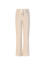 Nono Sady Velvet Rib Flared Pants Pearled Ivory