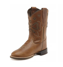 Bootstock Ranger Cognac Bow kids Brown
