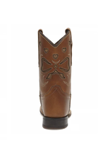Bootstock Ranger Cognac Bow kids Brown