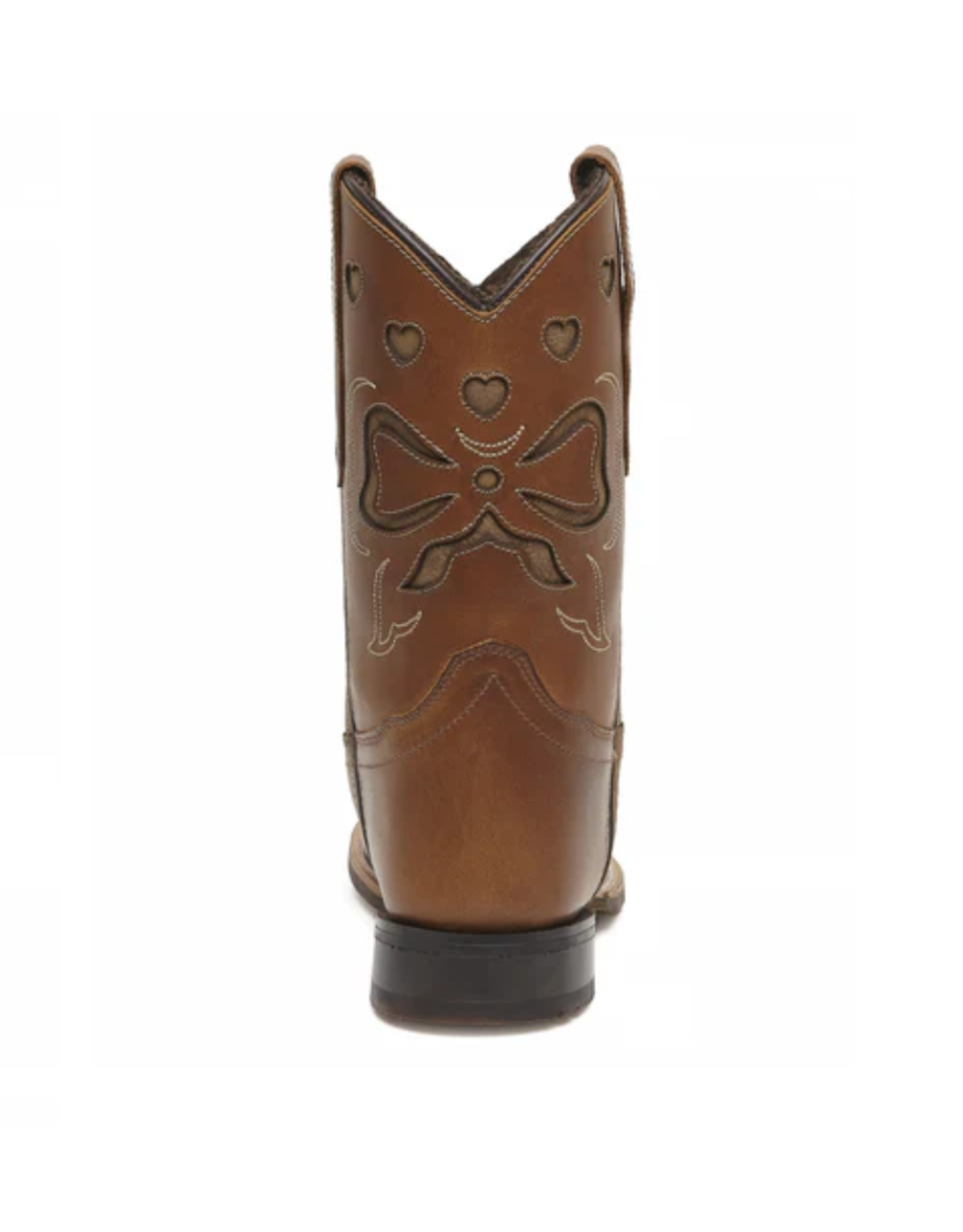 Bootstock Ranger Cognac Bow kids Brown