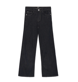 Indian Blue Jeans Wide Fit Dark Blue Dark Blue Denim