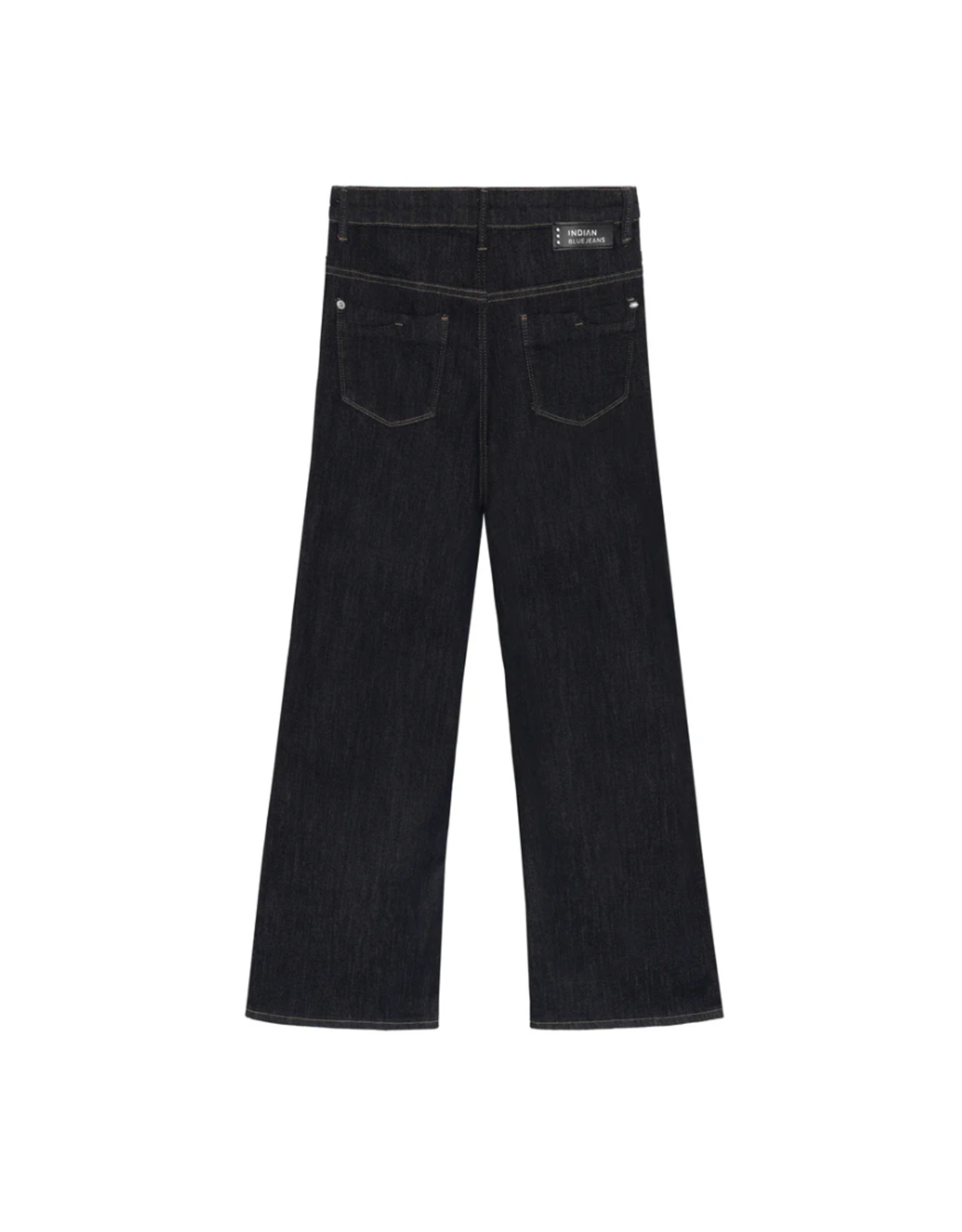 Indian Blue Jeans Wide Fit Dark Blue Dark Blue Denim