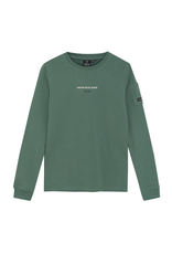 Indian Blue Jeans T-Shirt Longsleeve Backprint Dark Forest