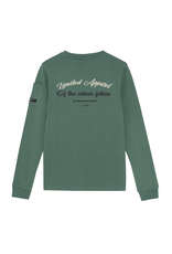Indian Blue Jeans T-Shirt Longsleeve Backprint Dark Forest