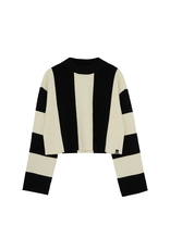 Indian Blue Jeans Knitwear Stripe Black