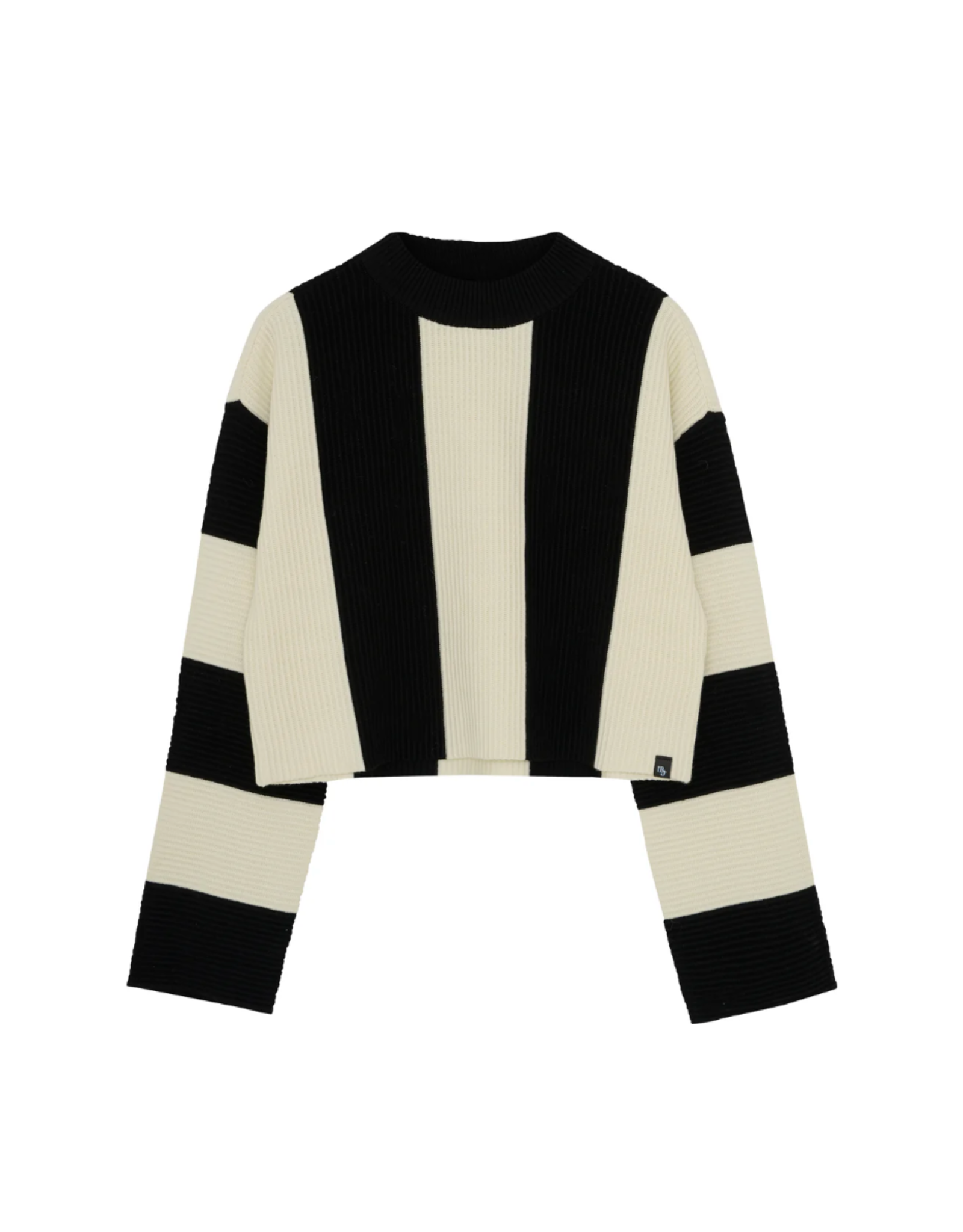 Indian Blue Jeans Knitwear Stripe Black