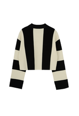 Indian Blue Jeans Knitwear Stripe Black