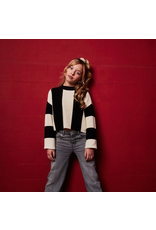 Indian Blue Jeans Knitwear Stripe Black