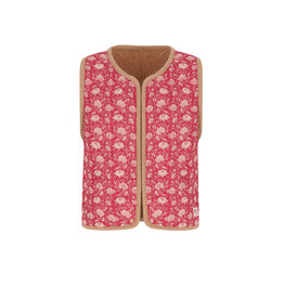 Nono Katya Reversible Gilet Cerise Pink