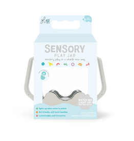 Glo pals Sensory play cup Cloud grey