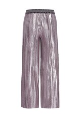 Like Flo Folly Flo girls plissé glitter pant Silver