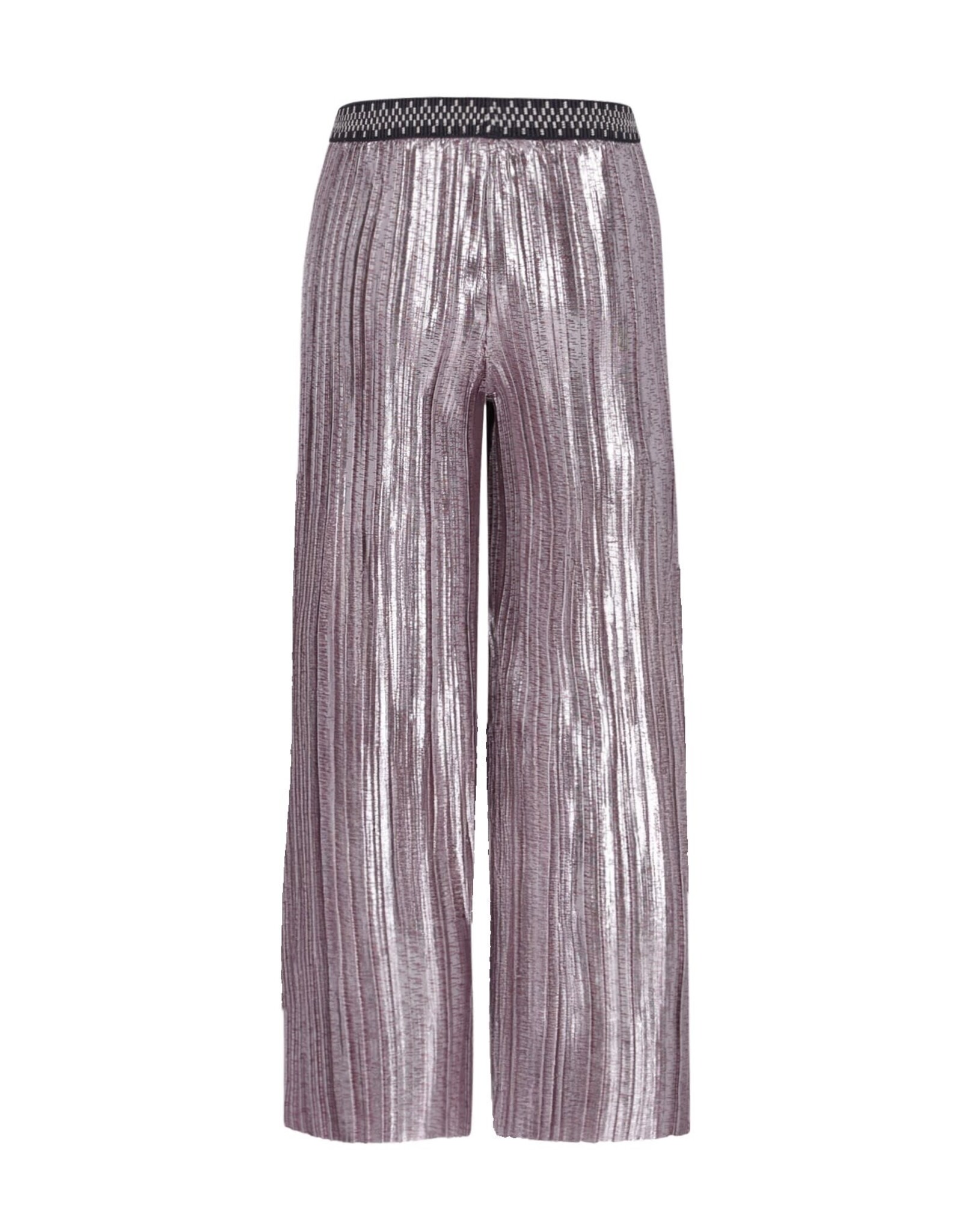 Like Flo Folly Flo girls plissé glitter pant Silver