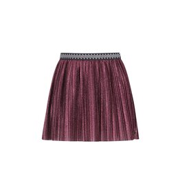Like Flo Solly Flo girls plissé glitter skirt Cherry