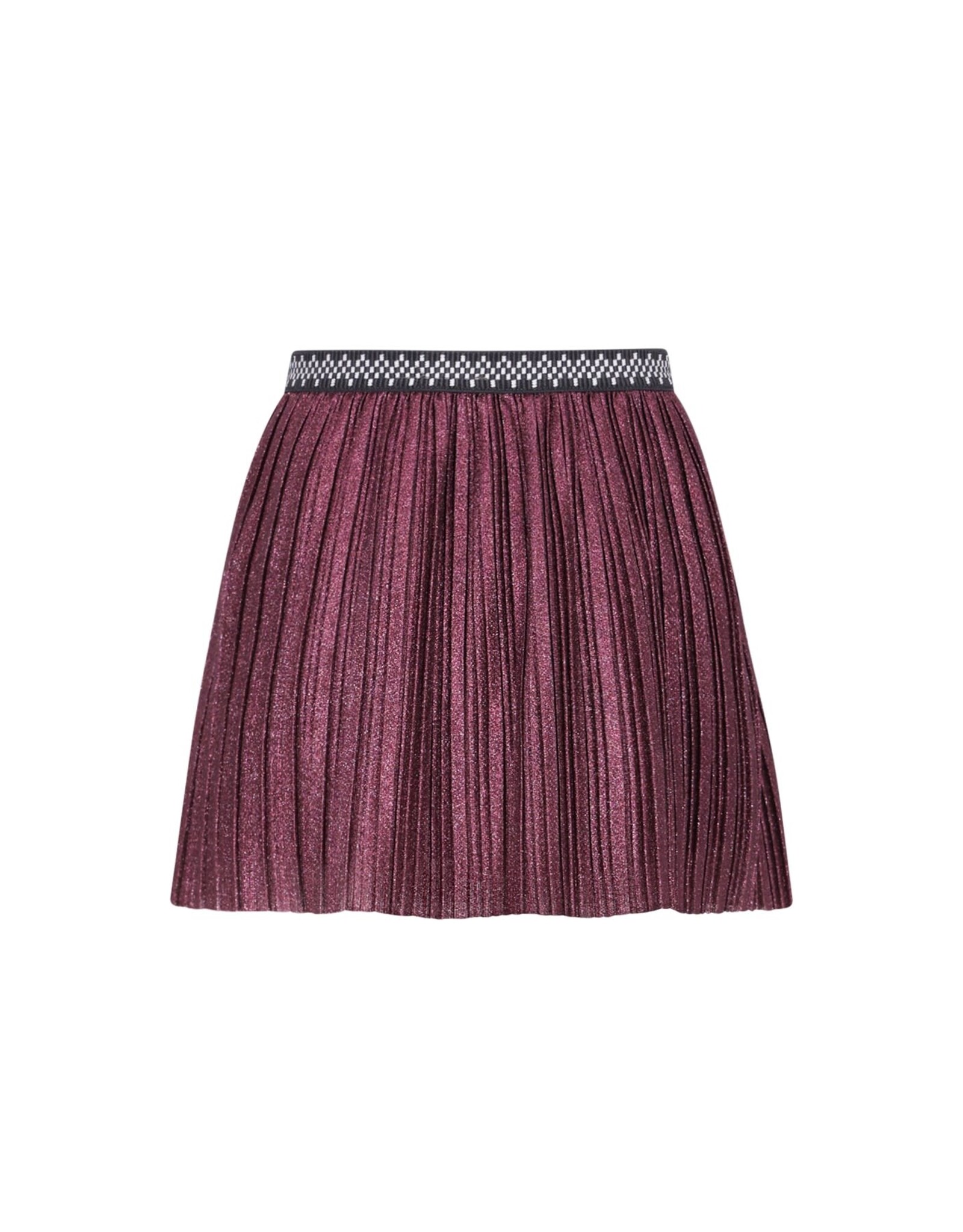 Like Flo Solly Flo girls plissé glitter skirt Cherry