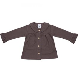 Klein Cardigan Collar Rib Purple AW25