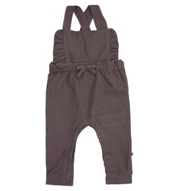 Klein Jumpsuit Ruffle Rib Purple AW25