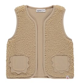 BABYFACE baby girls teddy gilet nude W25 2