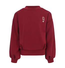 Looxs 10Sixteen Sweater Red rose Looxs 10Sixteen Sweater Red rose