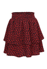 Little Looxs Little crinckle skirt Red flower