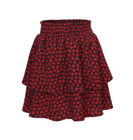 Little Looxs Little crinckle skirt Red flower
