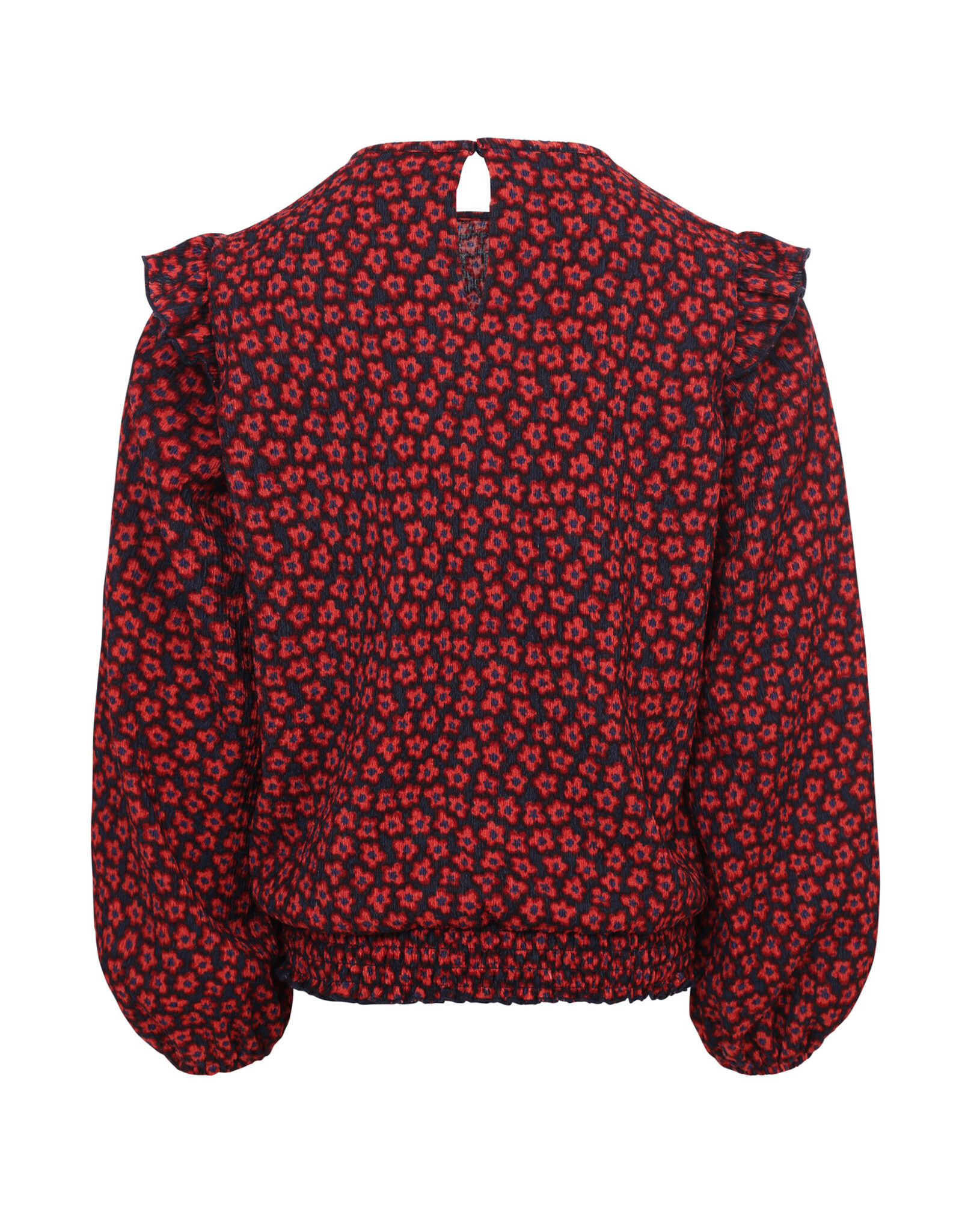 Little Looxs Little crinckle top Red flower