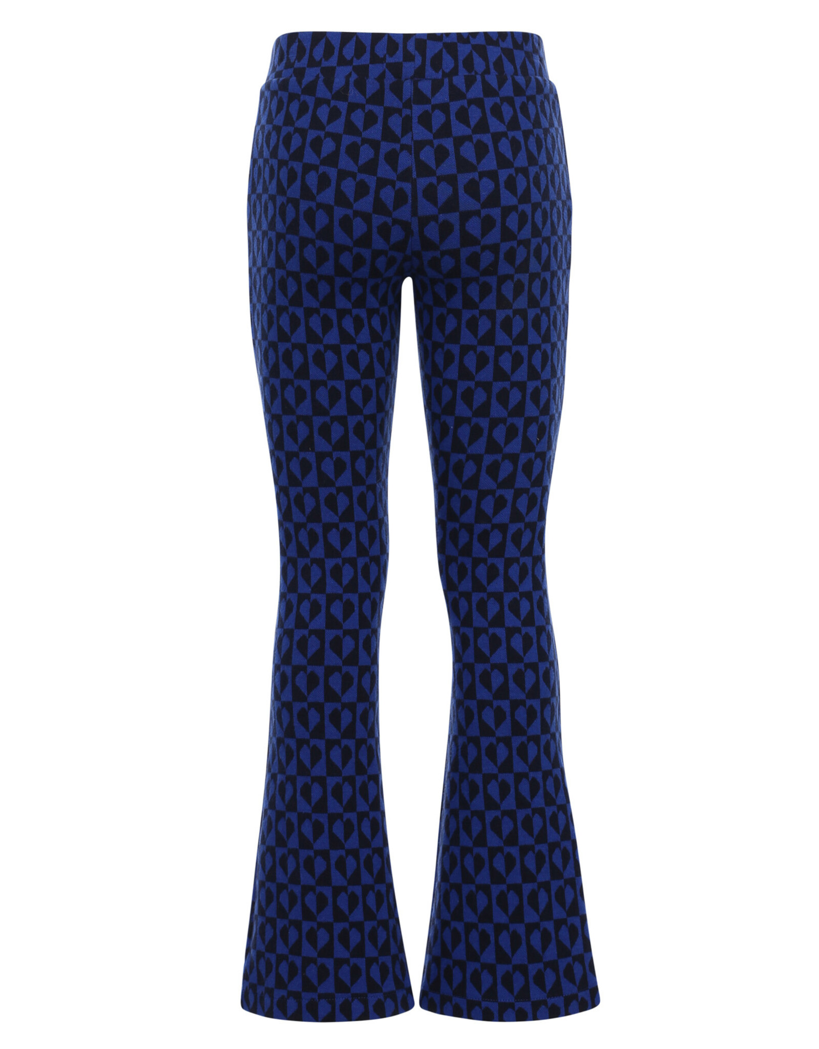 Little Looxs Little jaquard flaire pants Blue hearts