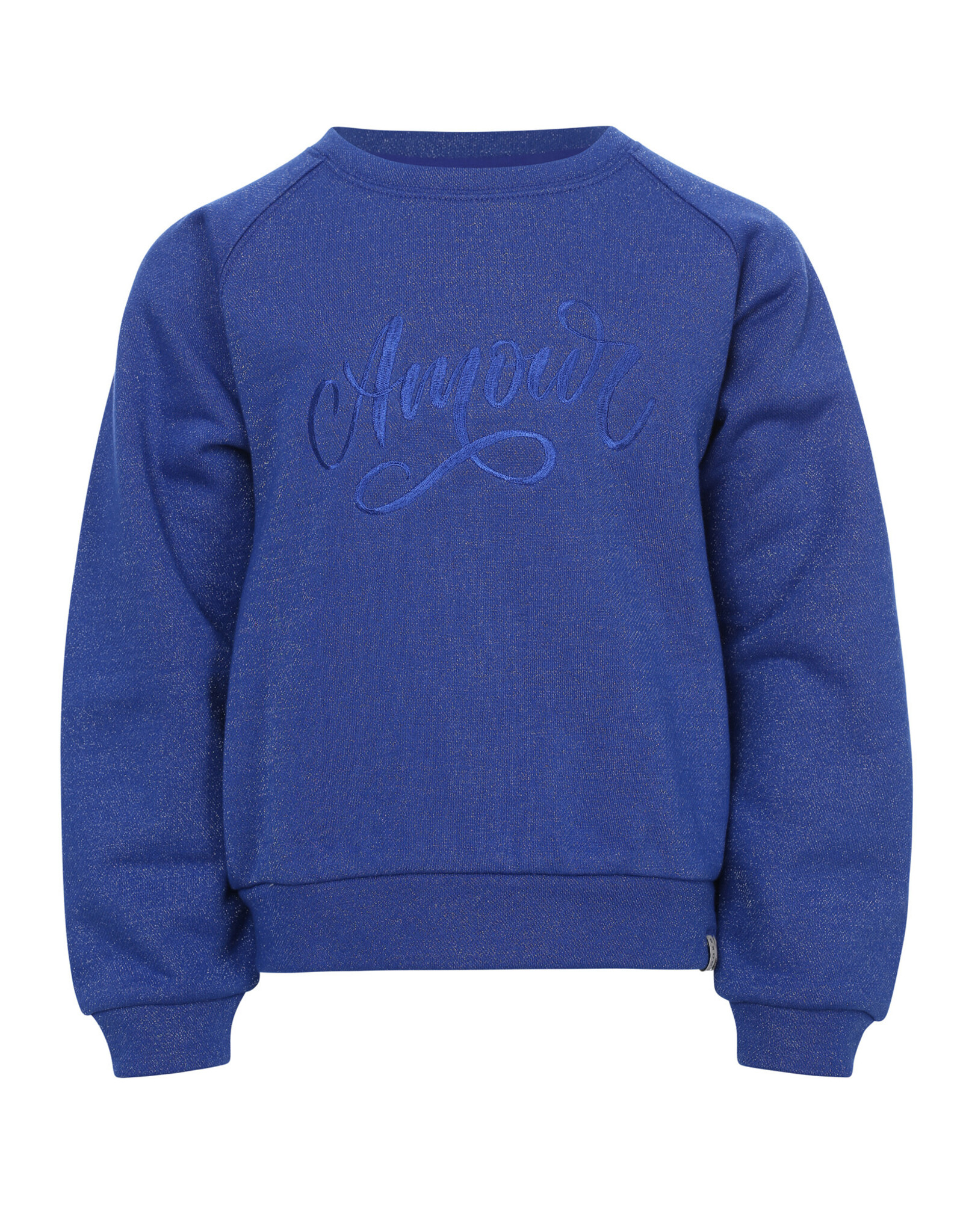 Little Looxs Little lurex sweater Kobalt blue W25
