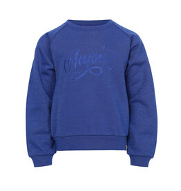 Little Looxs Little lurex sweater Kobalt blue W25