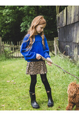 Little Looxs Little lurex sweater Kobalt blue W25