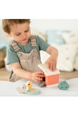 Done by Deer Tiny Farm play set Clucky Colour mix