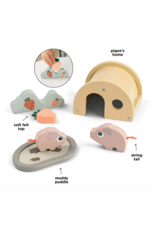 Done by Deer Tiny Farm play set Pigee Colour mix Done by Deer Tiny Farm play set Pigee Colour mix