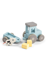 Done by Deer Tiny Farm Tractor Dotti Blue Done by Deer Tiny Farm Tractor Dotti Blue