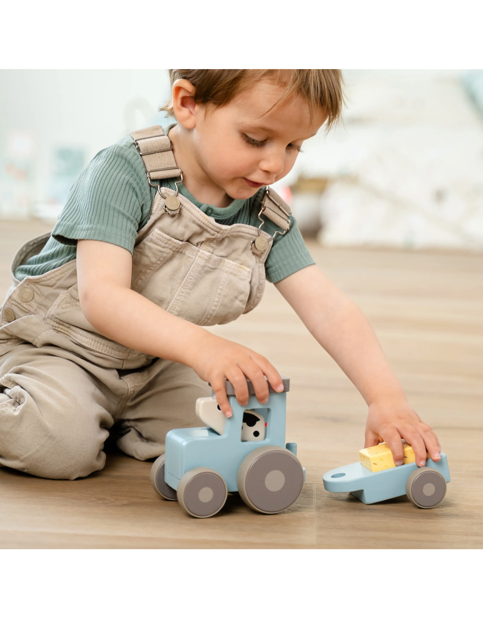 Done by Deer Tiny Farm Tractor Dotti Blue