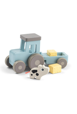 Done by Deer Tiny Farm Tractor Dotti Blue Done by Deer Tiny Farm Tractor Dotti Blue