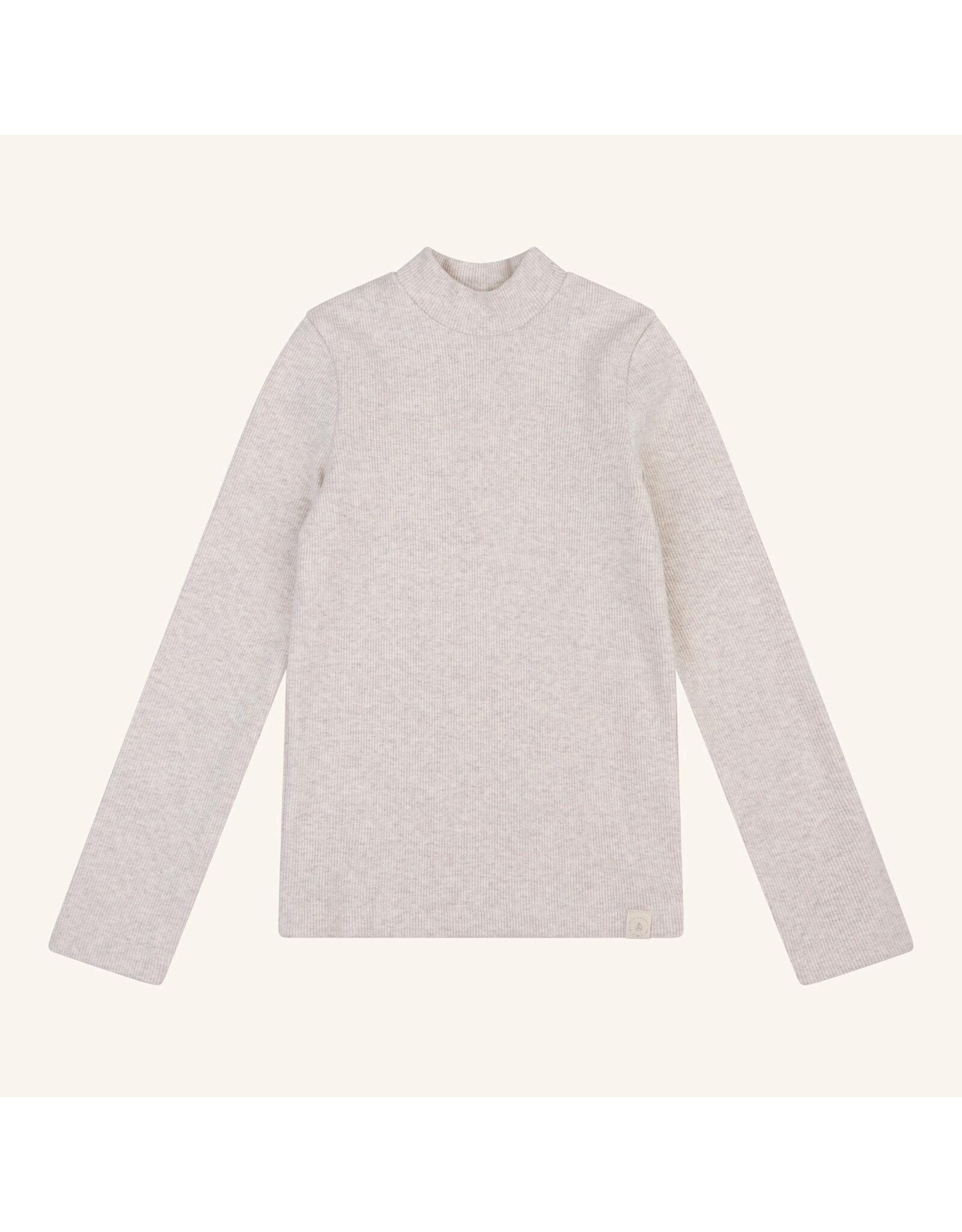 NAVY NATURAL Mees top Creme melange