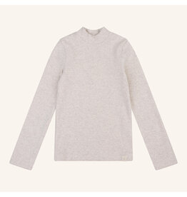 NAVY NATURAL Mees top Creme melange