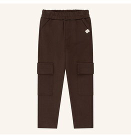 NAVY NATURAL Chino baggy with pockets darkbrown