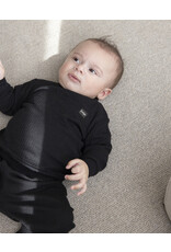 Feetje Pyjama wafel - Family Edition Fancy Black