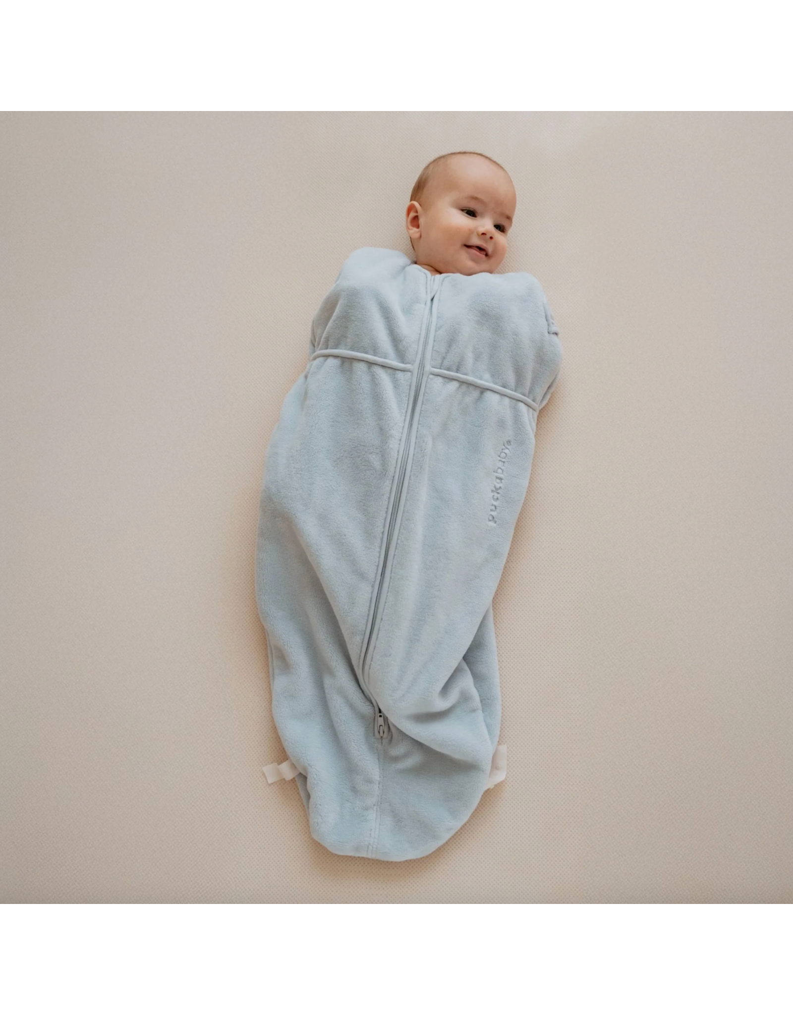 Puckababy Puckababy  Mini 3/6 m Teddy Sky winter