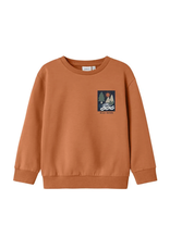 Name it NMMORAN LS NREG SWEAT BRU Autumn Leaf