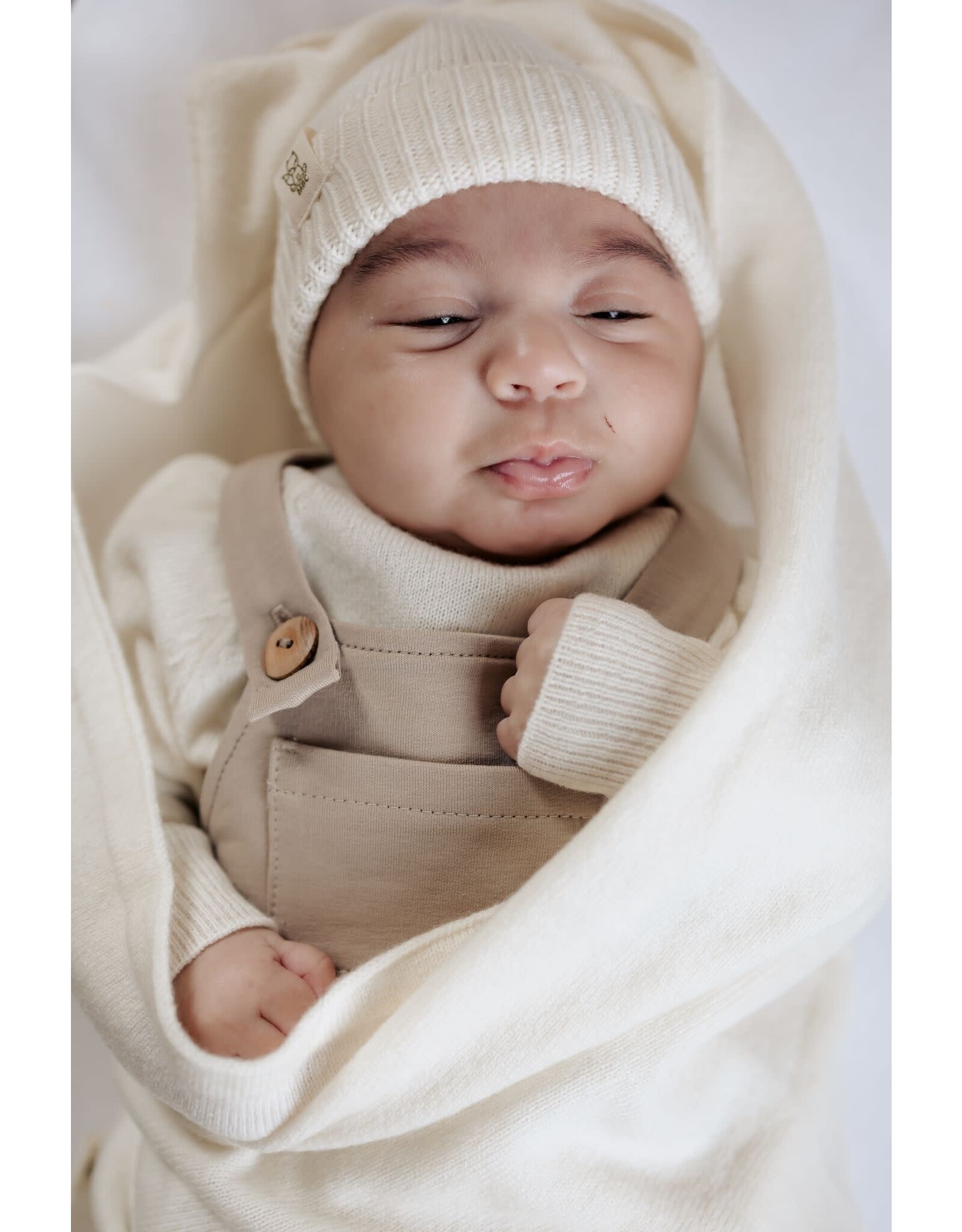 Moalie Merino & Cashmere Beanies Cream