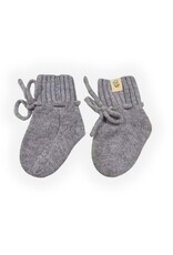 Moalie Merino & Cashmere Booties Stone Grey