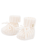 Moalie Newborn Merino/Cashmere Booties Cream