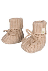 Moalie Newborn Merino/Cashmere Booties Sienna