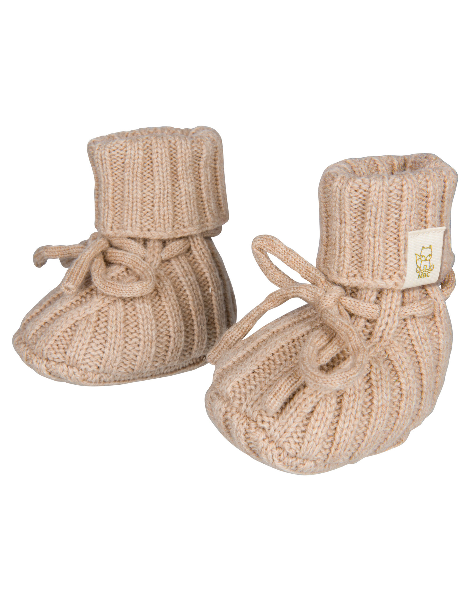 Moalie Newborn Merino/Cashmere Booties Sienna
