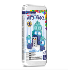 Magna-Tiles Magna Tiles Winter Wonder 26 piece travel set