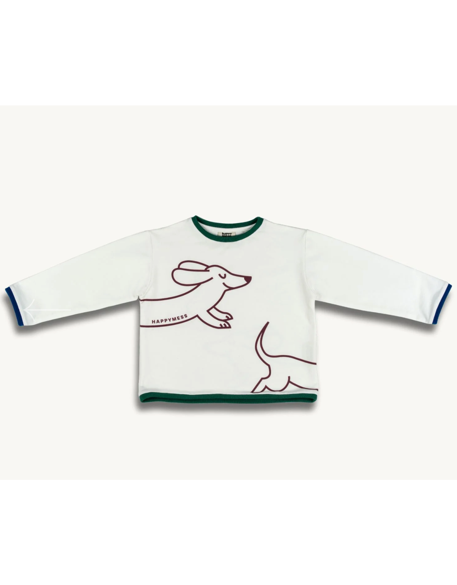 Happymess Child dachshund longsleeve