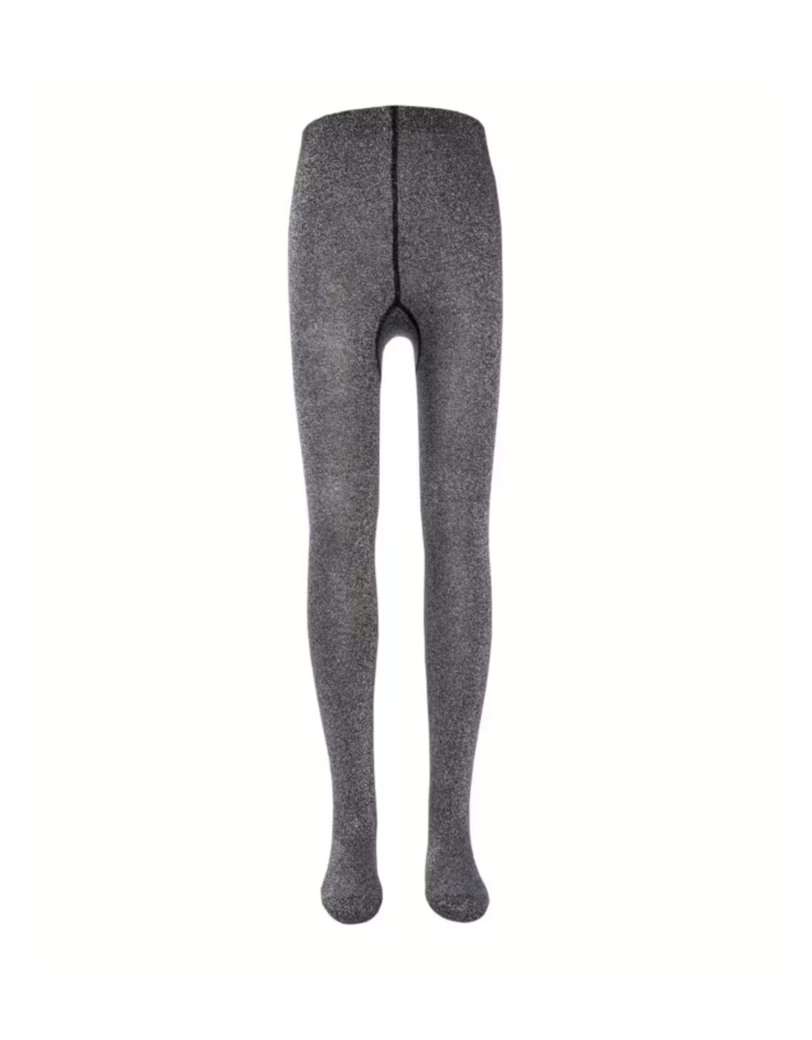 Ewers Strumpfhose Glitzer schwarz silber