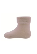 Ewers Socken Wolly mit Umschlag wachtel